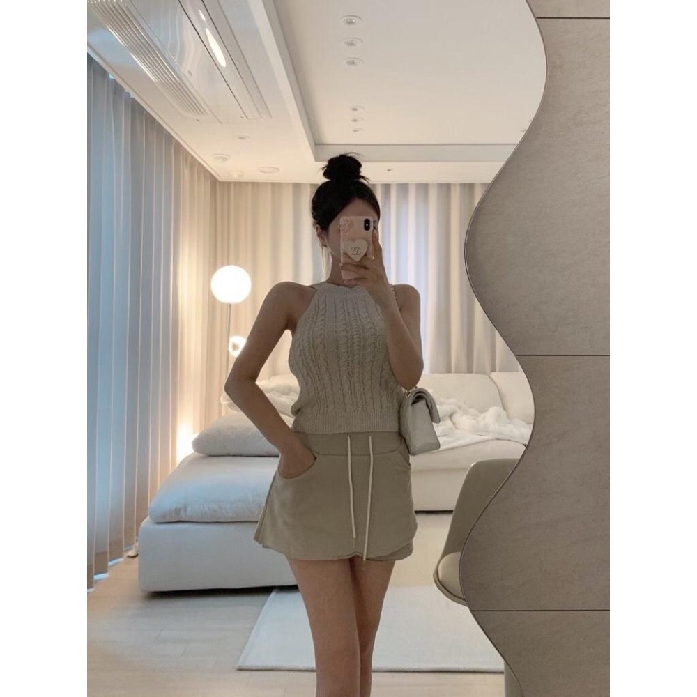 MiaoMiao Korea 甜辣風 辣妹鬆緊褲裙 夏季 東大門 正韓代購-細節圖6