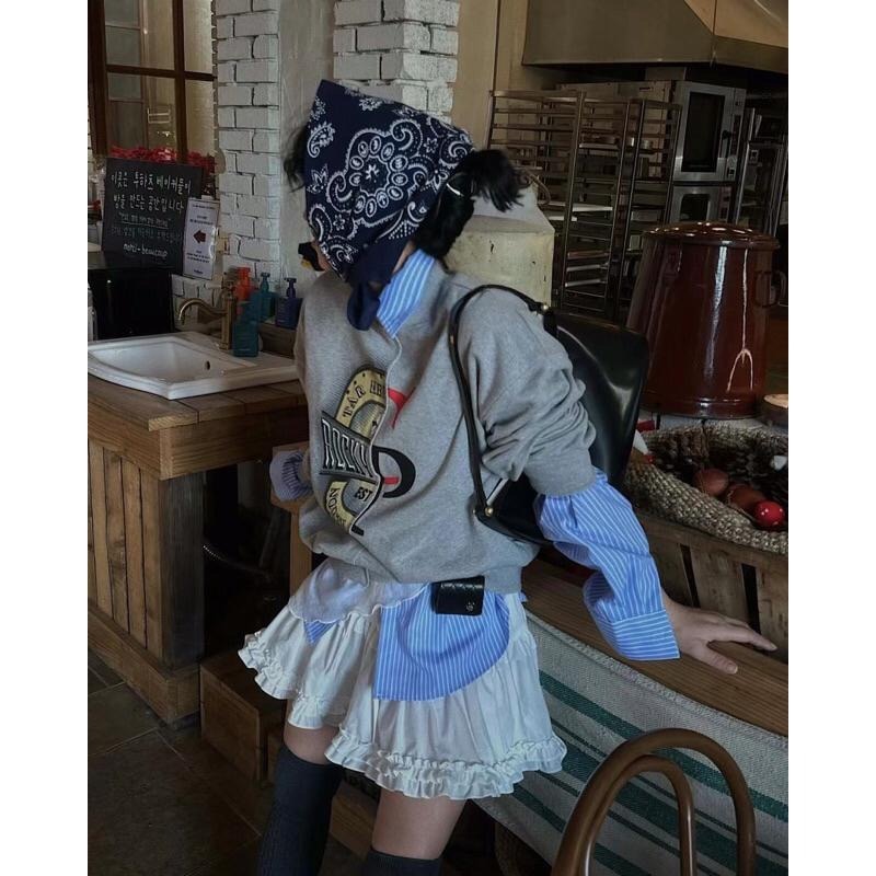 【現貨】MiaoMiao Korea 韓國ins網紅款❤️‍🔥 花邊傘狀蛋糕短裙 春季 東大門 正韓代購-細節圖2