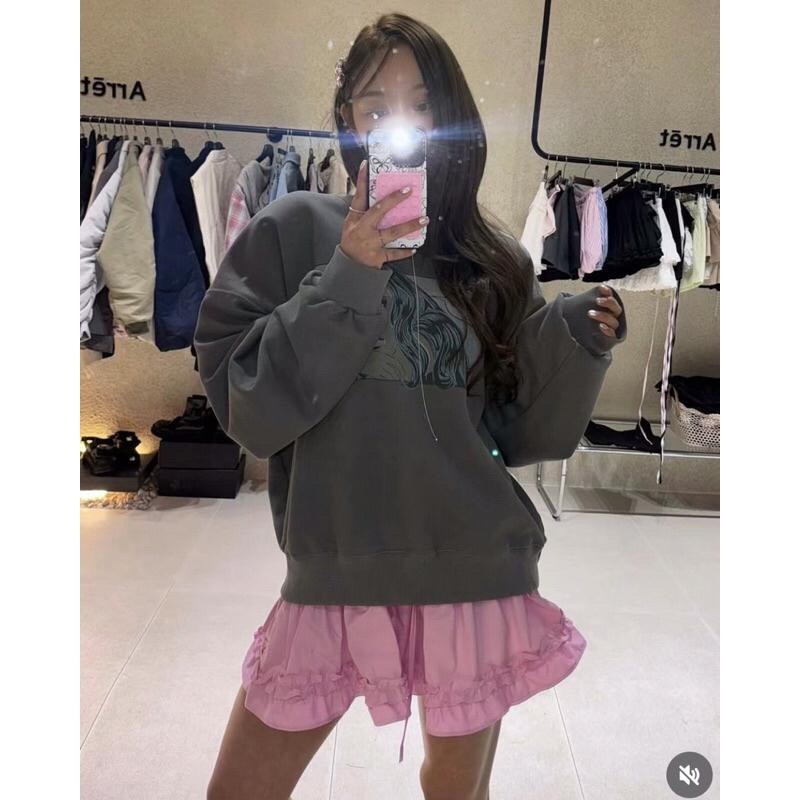 【現貨】MiaoMiao Korea 韓國ins網紅款❤️‍🔥 花邊傘狀蛋糕短裙 春季 東大門 正韓代購-細節圖9