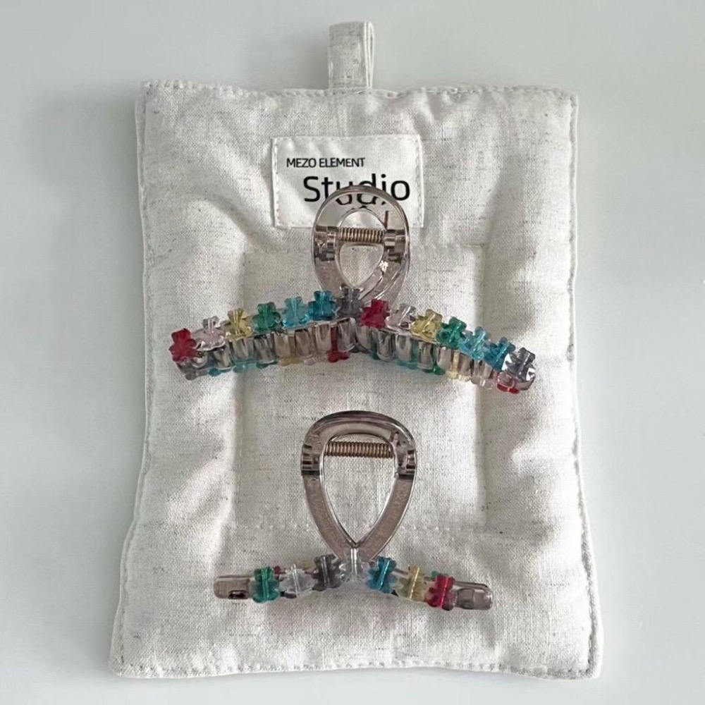 MiaoMiao Korea 清透感小熊軟糖抓夾🧸 夏季 東大門 正韓代購-細節圖5