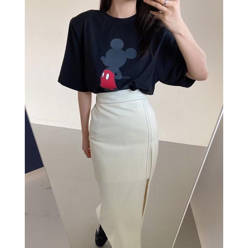 【現貨】MiaoMiao Korea 米奇寬鬆短袖T恤 春季 東大門 正韓代購-細節圖8