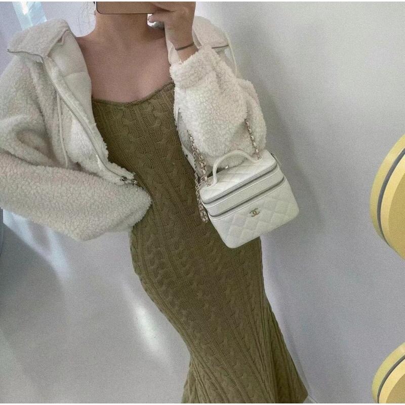 【現貨】MiaoMiao Korea 泰迪熊QQ毛口袋短版外套 秋冬 東大門 正韓代購-細節圖6