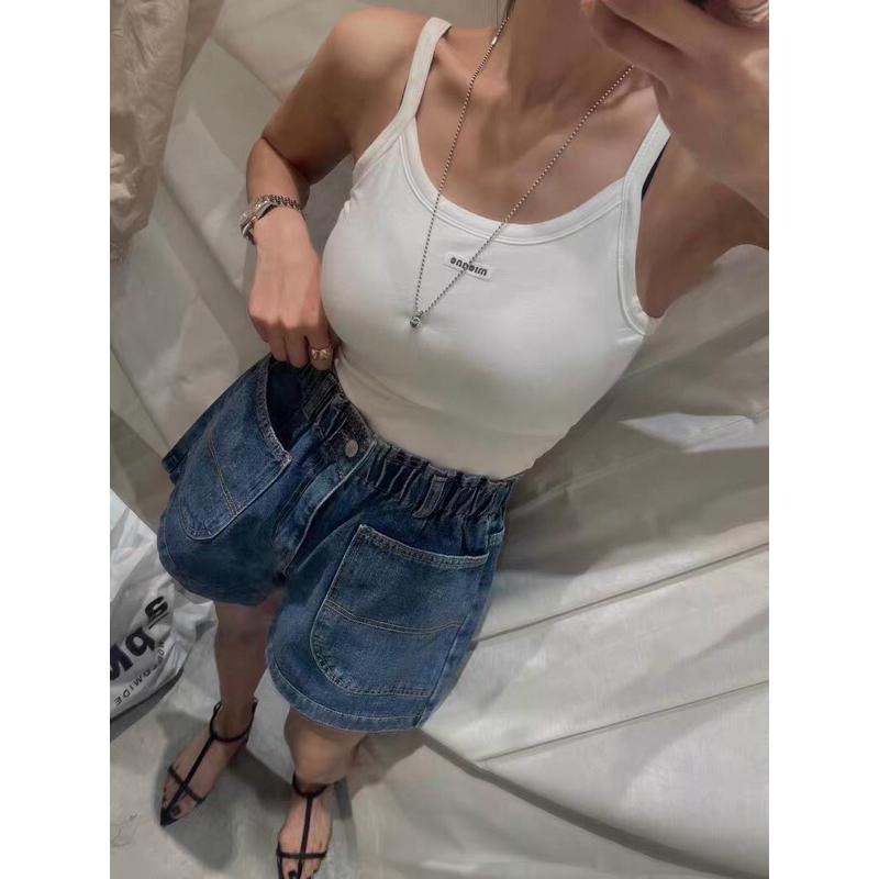 【現貨】MiaoMiao Korea 多色優惠💝 小標素色吊帶襯墊背心 MIENNE 米妮家 春夏 東大門 正韓代購-細節圖3