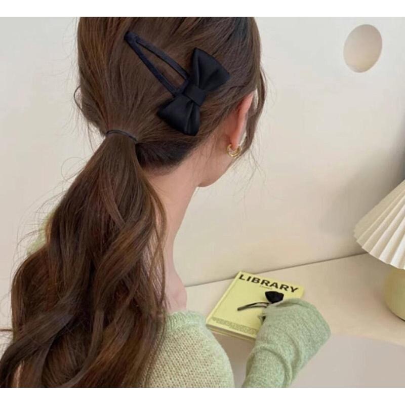 【現貨】MiaoMiao Korea 巨可愛蝴蝶結髮夾一枚 春季 東大門 正韓代購-細節圖4
