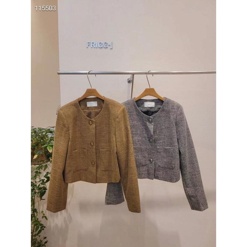 【現貨】MiaoMiao Korea 法式小香風外套 秋季 東大門 正韓代購-細節圖9