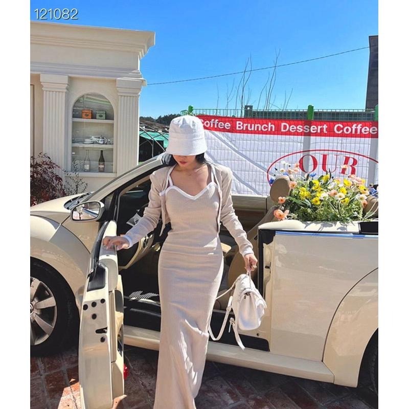 【現貨】MiaoMiao Korea 簡約休閒漁夫帽 亞麻材質 帽簷壓紋設計 春夏 東大門 正韓代購-細節圖5