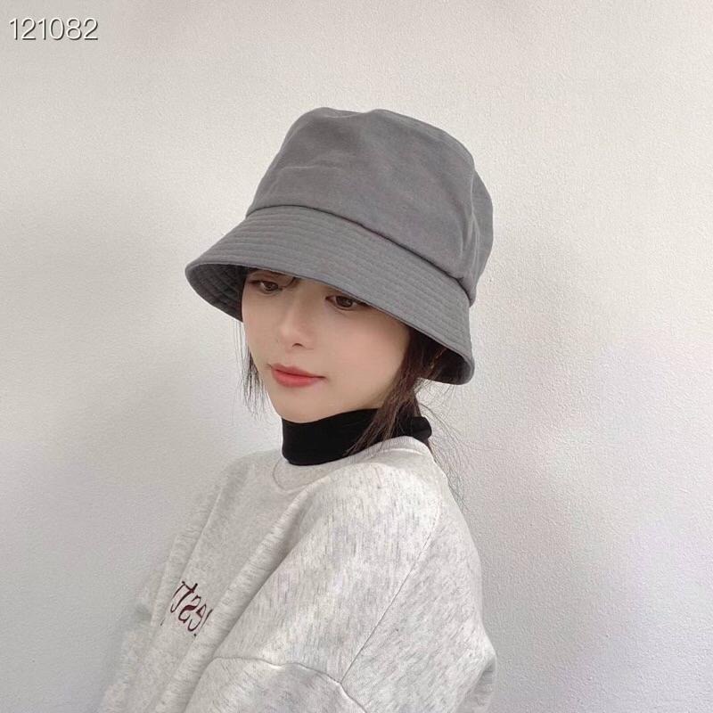 【現貨】MiaoMiao Korea 簡約休閒漁夫帽 亞麻材質 帽簷壓紋設計 春夏 東大門 正韓代購-細節圖7