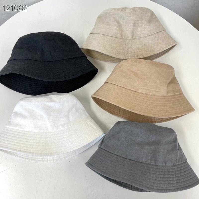 【現貨】MiaoMiao Korea 簡約休閒漁夫帽 亞麻材質 帽簷壓紋設計 春夏 東大門 正韓代購-細節圖9