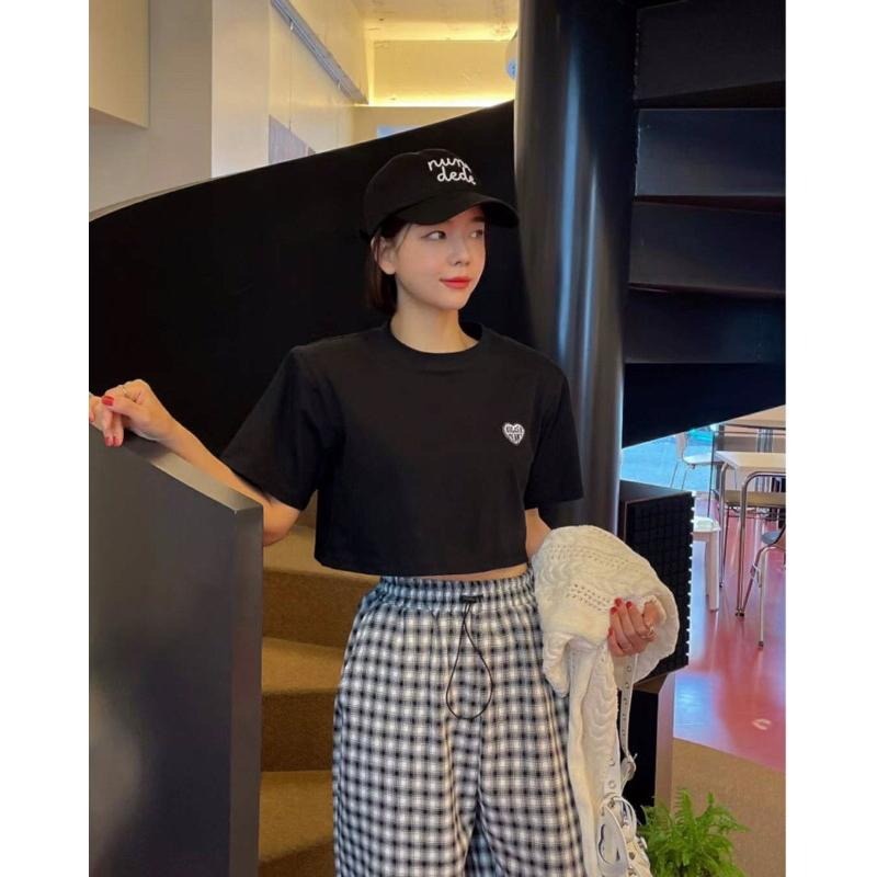 【現貨】MiaoMiao Korea 自留款❤️ 格紋抽繩休閒褲 春裝 東大門 正韓代購-細節圖4