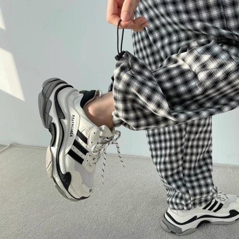 【現貨】MiaoMiao Korea 自留款❤️ 格紋抽繩休閒褲 春裝 東大門 正韓代購-細節圖7