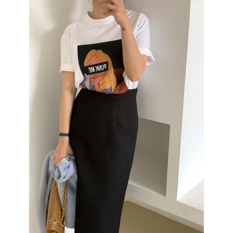 【現貨】MiaoMiao Korea 龐克愛麗絲短袖T恤 春季 東大門 正韓代購-細節圖5