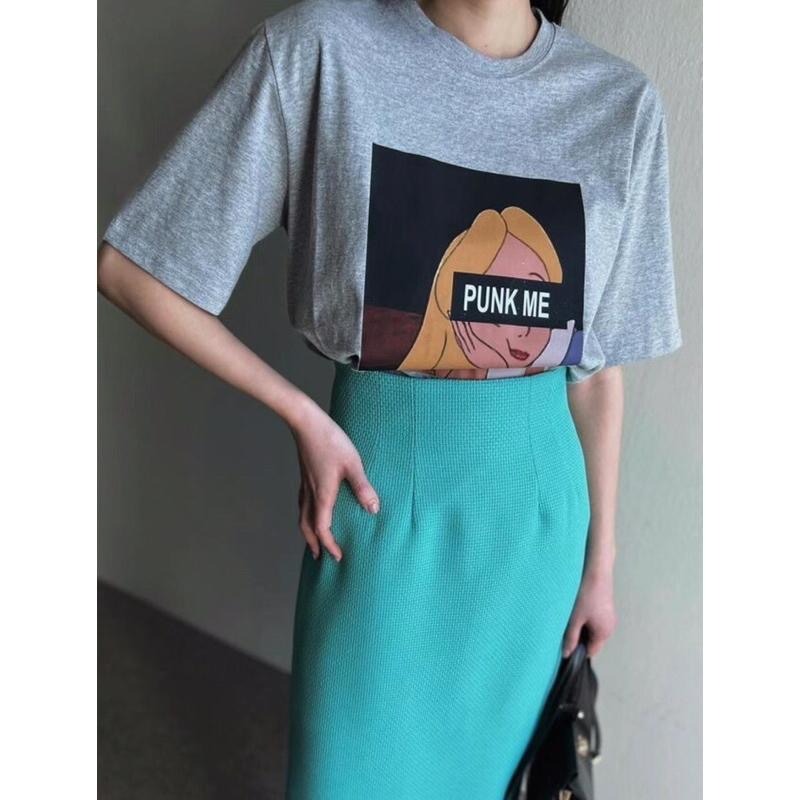 【現貨】MiaoMiao Korea 龐克愛麗絲短袖T恤 春季 東大門 正韓代購-細節圖7