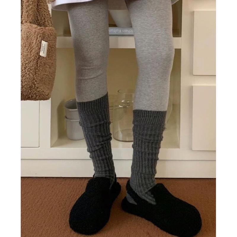 【現+預】MiaoMiao Korea 腳不冷了👍 cashmere 喀什米爾羊絨長筒襪 堆堆襪 冬季 東大門 正韓代購-細節圖5