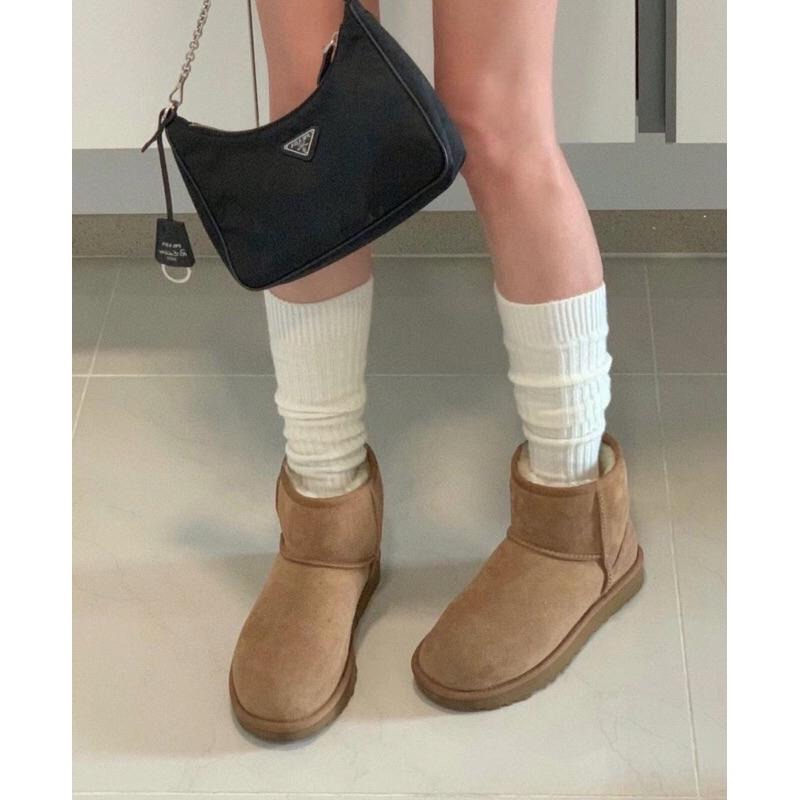 【現+預】MiaoMiao Korea 腳不冷了👍 cashmere 喀什米爾羊絨長筒襪 堆堆襪 冬季 東大門 正韓代購-細節圖8