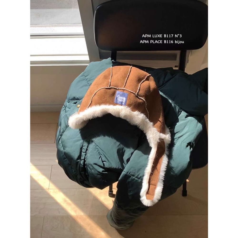 MiaoMiao Korea 雪國暖冬❄️ 雪國防寒暖呼呼護耳帽 冬季 東大門 正韓代購-細節圖2