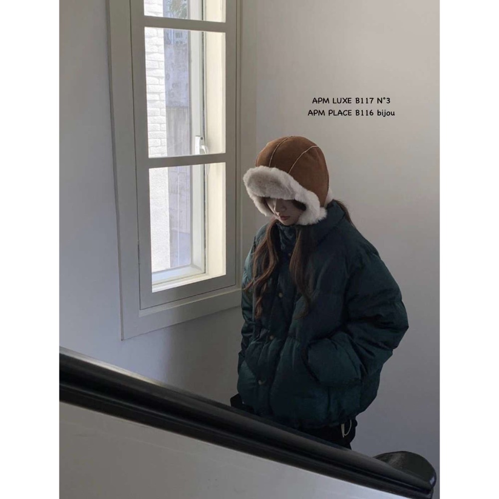 MiaoMiao Korea 雪國暖冬❄️ 雪國防寒暖呼呼護耳帽 冬季 東大門 正韓代購-細節圖9