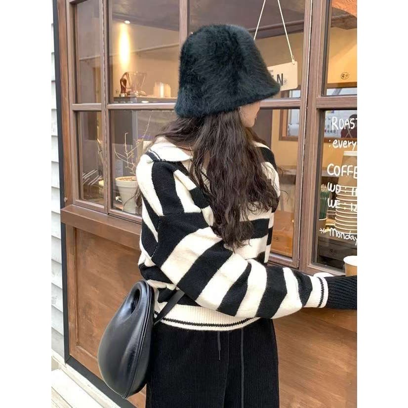 MiaoMiao Korea 秋冬就是奶呼呼毛絨絨⛄️ 仿兔毛鐘形帽 秋冬 東大門-細節圖5