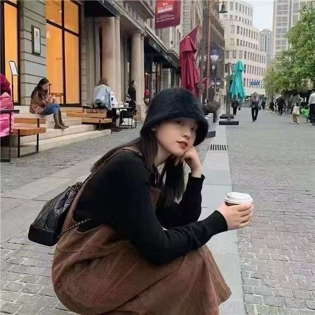 MiaoMiao Korea 秋冬就是奶呼呼毛絨絨⛄️ 仿兔毛鐘形帽 秋冬 東大門-細節圖6