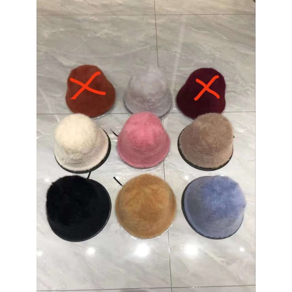 MiaoMiao Korea 秋冬就是奶呼呼毛絨絨⛄️ 仿兔毛鐘形帽 秋冬 東大門-細節圖9