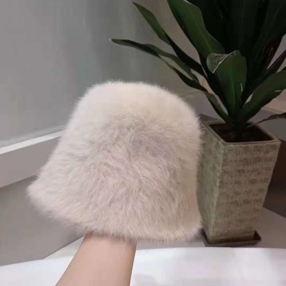 MiaoMiao Korea 秋冬就是奶呼呼毛絨絨⛄️ 仿兔毛鐘形帽 秋冬 東大門-規格圖9