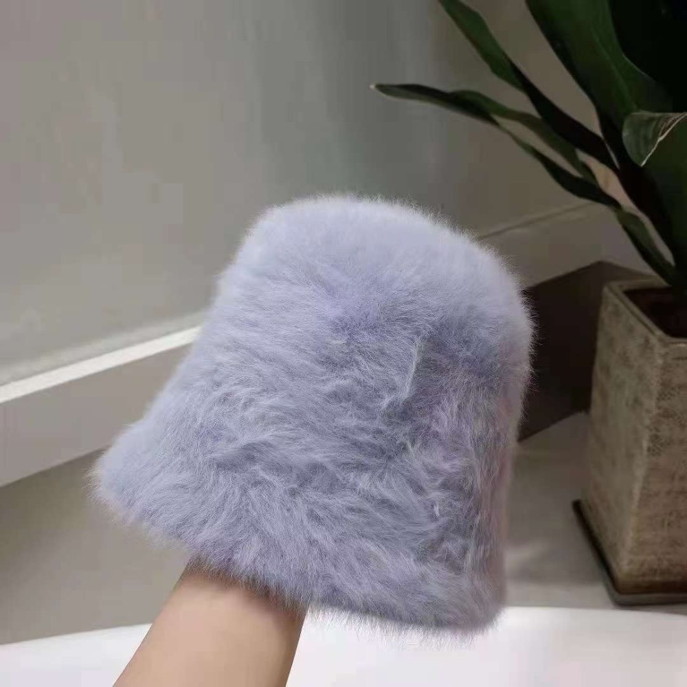 MiaoMiao Korea 秋冬就是奶呼呼毛絨絨⛄️ 仿兔毛鐘形帽 秋冬 東大門-規格圖9