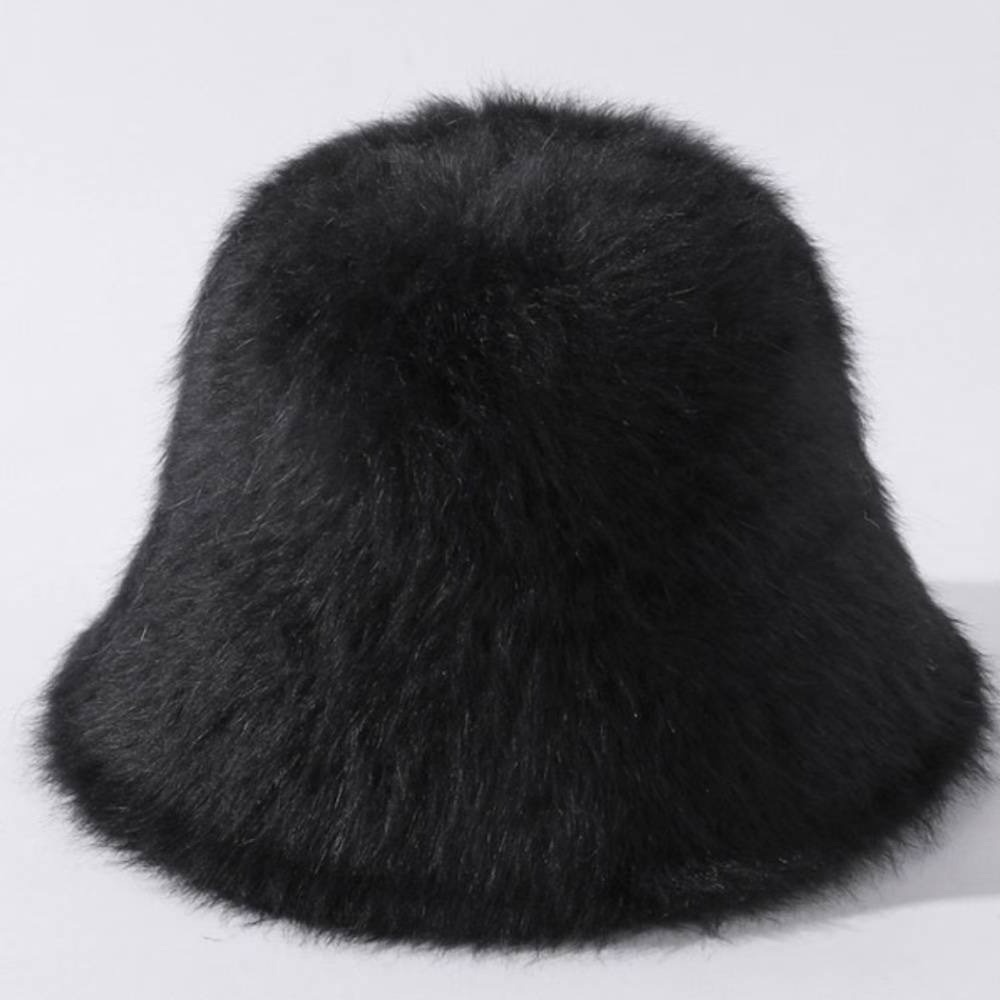 MiaoMiao Korea 秋冬就是奶呼呼毛絨絨⛄️ 仿兔毛鐘形帽 秋冬 東大門-規格圖9