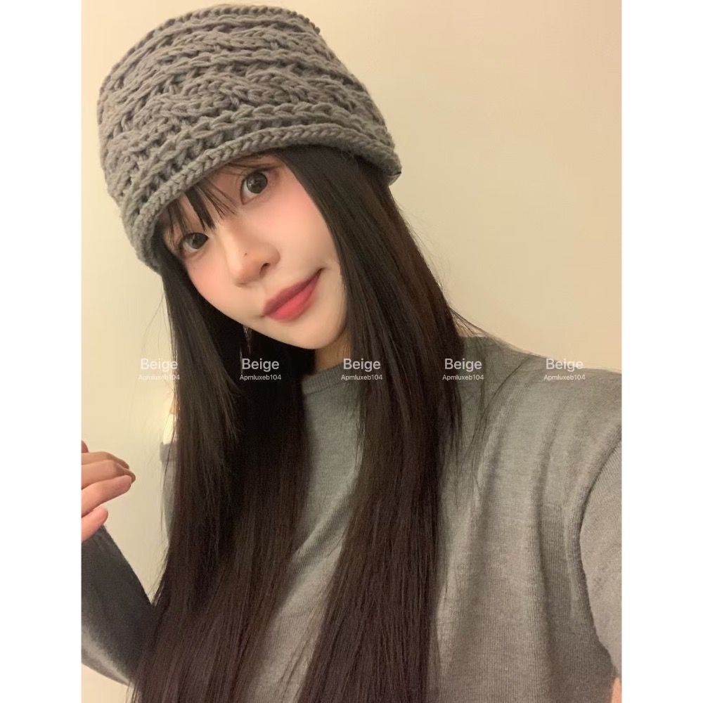 MiaoMiao Korea 東大門檔口姐姐都在戴🎀 寬版蝴蝶結針織髮帶 秋冬 東大門 正韓代購-細節圖7