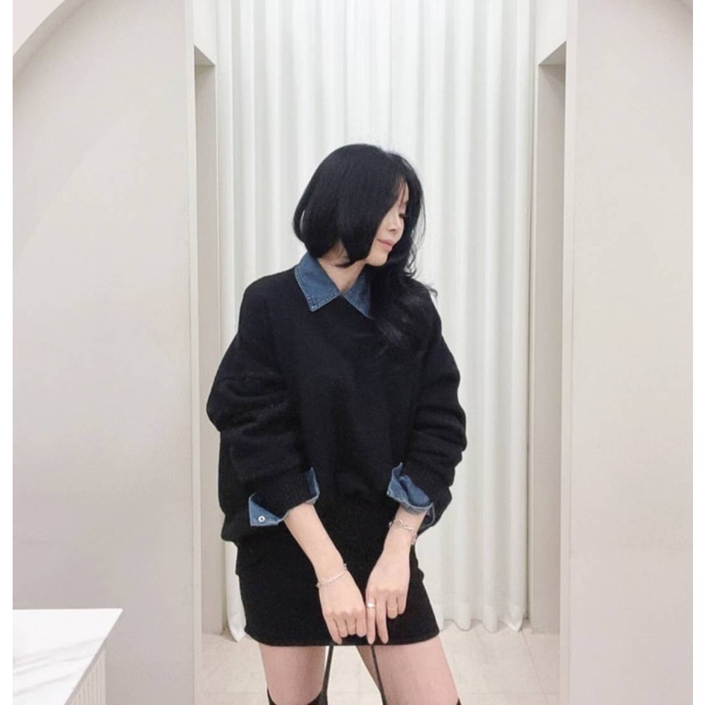 【現+預】MiaoMiao Korea 針織套裝 針織上衣+針織褲裙 秋冬 東大門 正韓代購-細節圖10