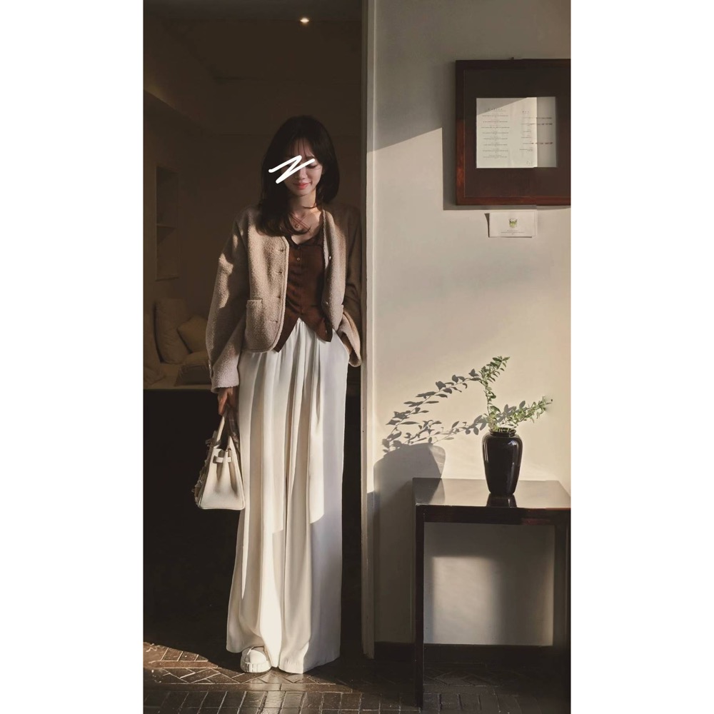 MiaoMiao Korea 經典混羊毛短外套 Copiner 漂亮歐膩 秋冬 東大門 正韓代購-細節圖4