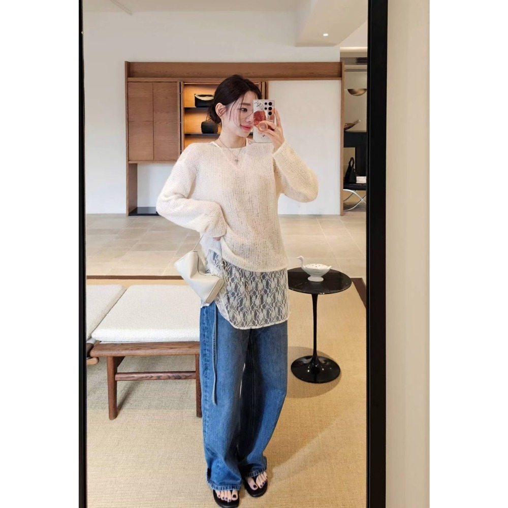 MiaoMiao Korea 溫柔到心坎的羊駝毛毛衣 Copiner 漂亮歐膩 秋冬 東大門 正韓代購-細節圖9