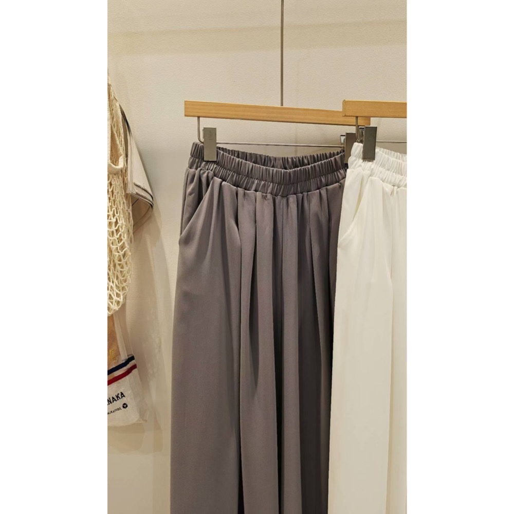 MiaoMiao Korea 升級版‼️ 法式鬆弛感闊腿西褲 Copiner 漂亮歐膩 秋季 東大門 正韓代購-細節圖10