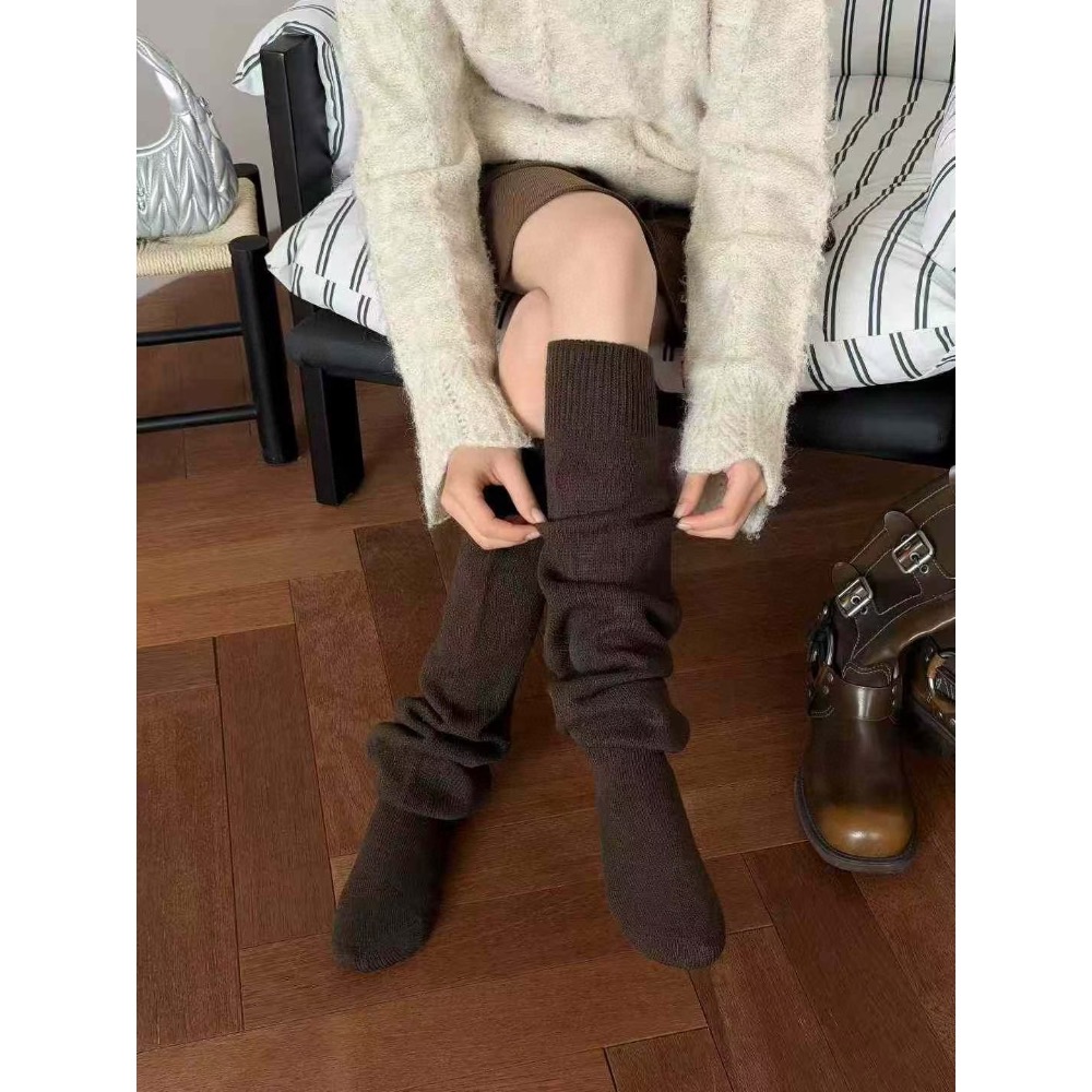 MiaoMiao Korea 少女感堆堆連腳襪套💕 秋冬 東大門 正韓代購-細節圖4