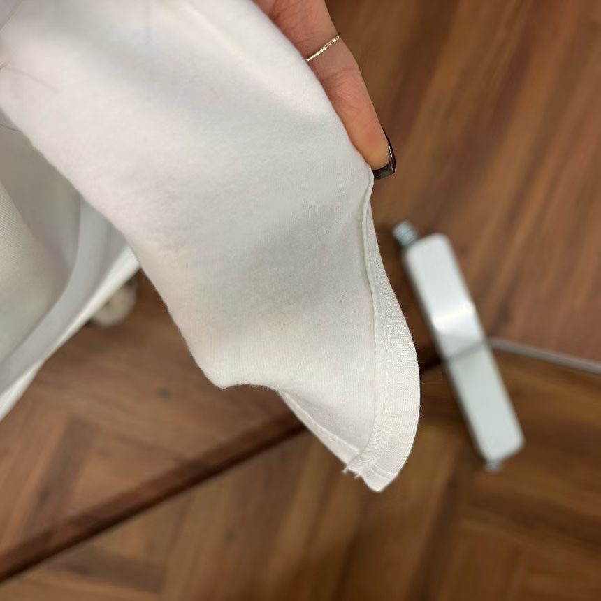 MiaoMiao Korea 加絨加厚‼️ 內刷絨短袖寬鬆素T Mienne 米妮歐膩 東大門 正韓代購-細節圖10