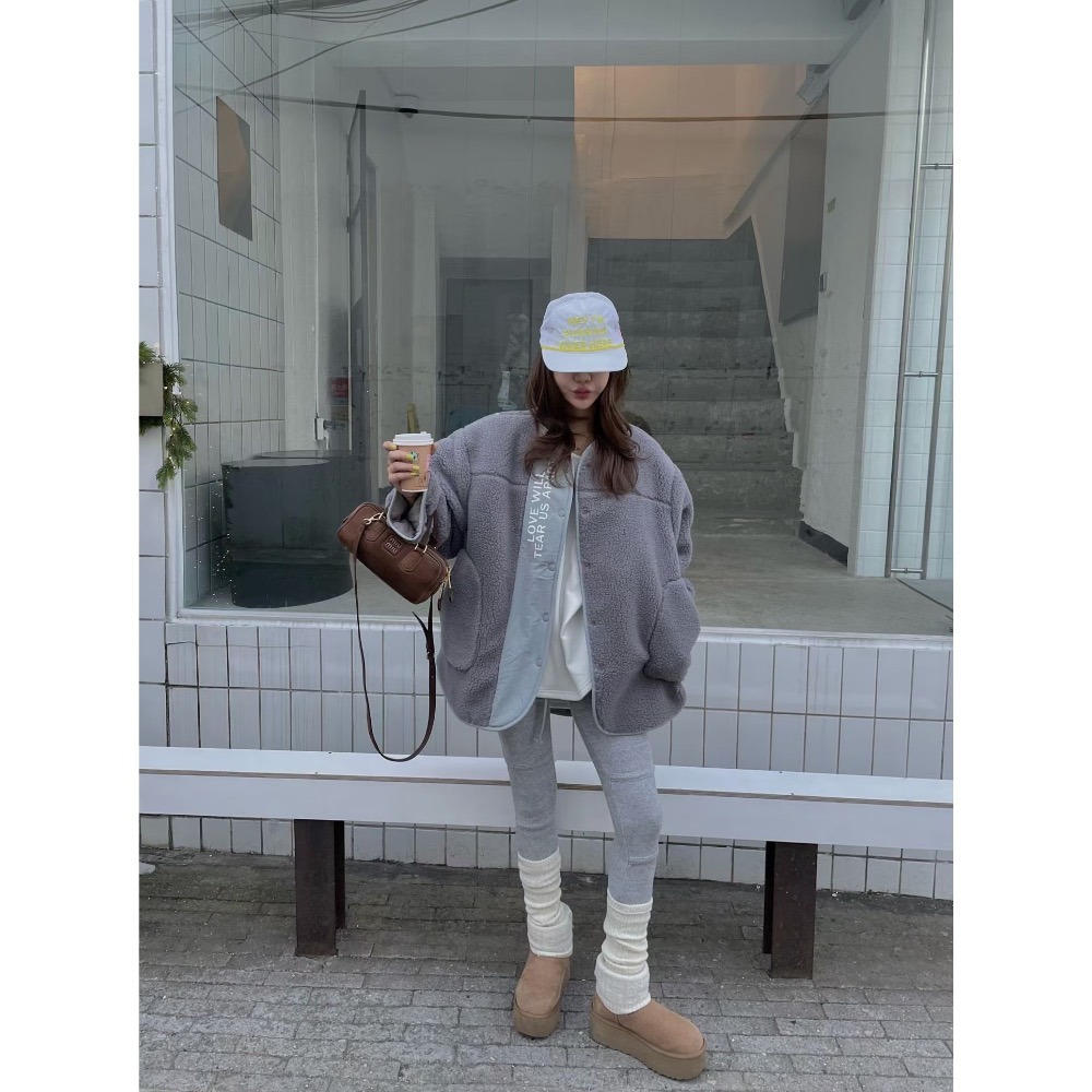 MiaoMiao Korea 保暖配件🔥 百搭鬆緊抽繩內搭褲 Mienne 米妮歐膩 秋冬 東大門 正韓代購-細節圖3