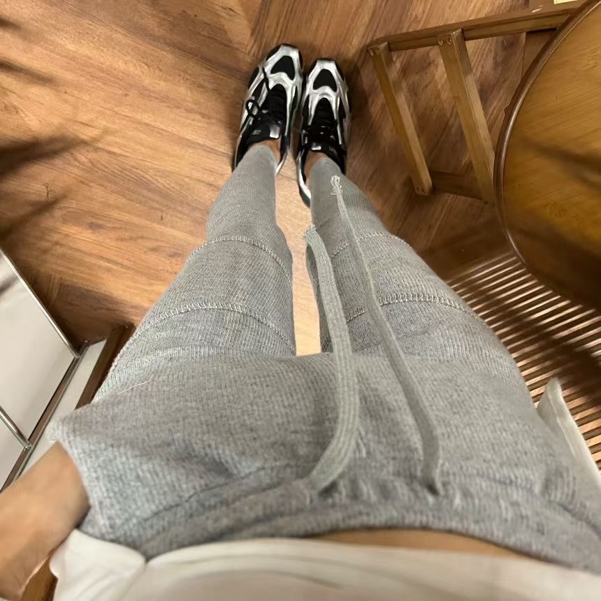 MiaoMiao Korea 保暖配件🔥 百搭鬆緊抽繩內搭褲 Mienne 米妮歐膩 秋冬 東大門 正韓代購-細節圖8