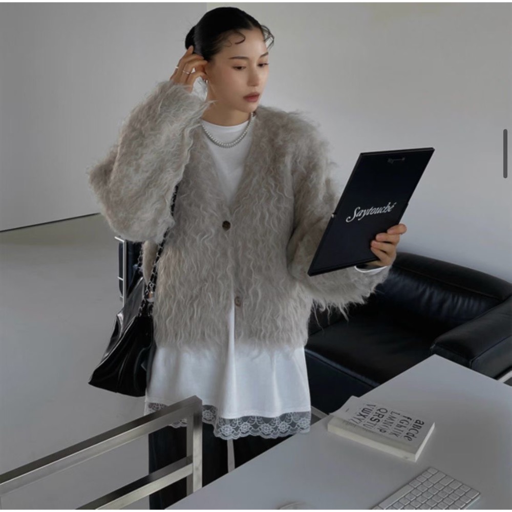 MiaoMiao Korea 內搭疊穿神伴侶💖 蕾絲下擺長袖T恤 秋冬 東大門 正韓代購-細節圖2