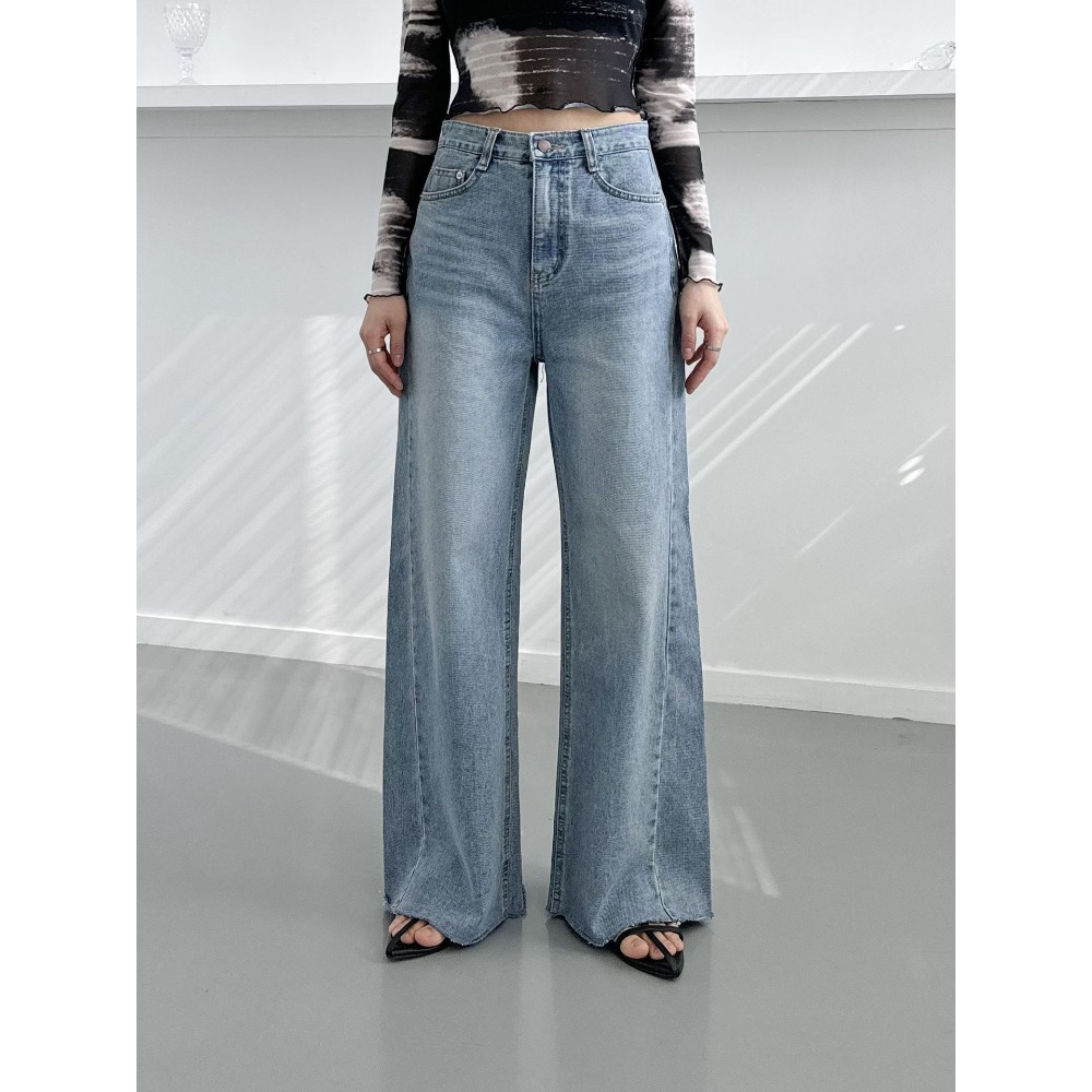 MiaoMiao Korea 無敵好看3D剪裁牛仔褲 四季款 東大門 正韓代購-細節圖6