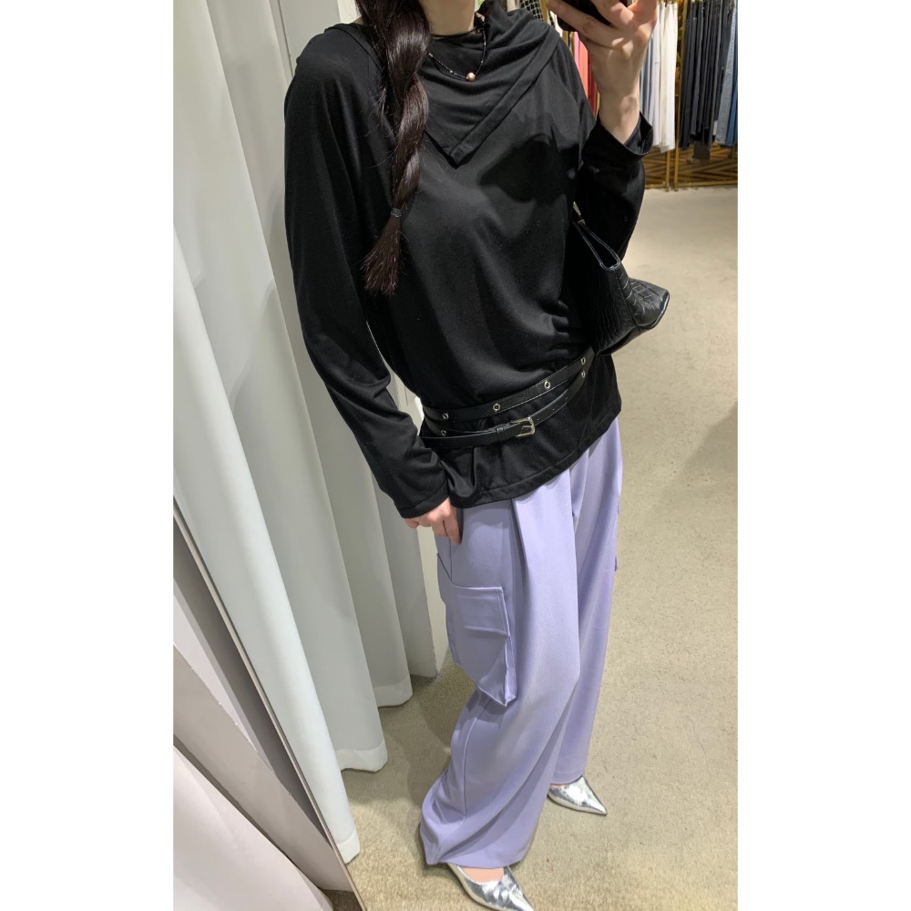 MiaoMiao Korea 小眾設計 雙圈金屬飾孔細皮帶 東大門 正韓代購-細節圖7