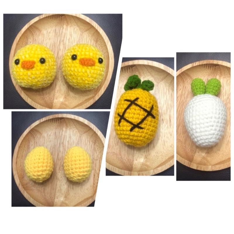 Jojo愛編織 毛線帶路雞 入厝起家雞 可愛Q版帶路雞 結婚帶路雞 歸寧帶路雞 手工製帶路雞 帶路雞擺飾-細節圖3