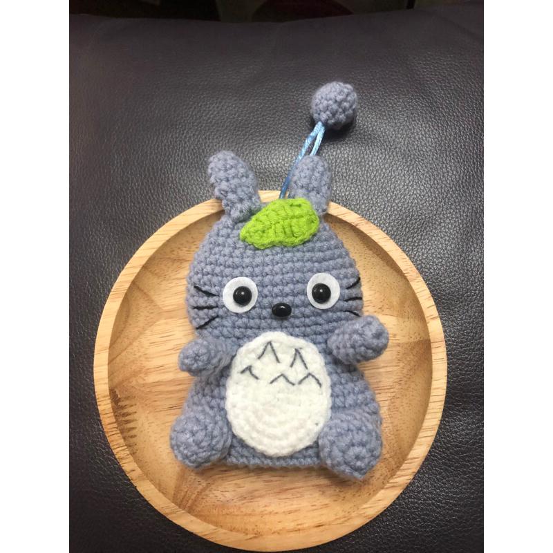 JoJo愛編織 交換禮物 編織鑰匙包★ 屹耳 哆啦A夢★純手工 毛線編織 鎖匙包 客製 鑰匙包手作 客製化鑰匙圈-細節圖4