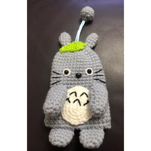 Jojo愛編織 鑰匙包 客製 ★維尼 龍貓 米奇 屹耳 美樂蒂 河馬 恐龍★純手工 毛線編織 手作鑰匙包 客製化鑰匙圈-細節圖3