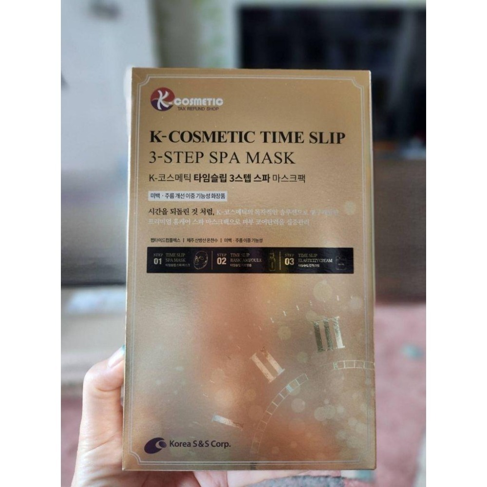 韓国製 K-コスメティック タイムスリップ 3ステップ スパマスク 韓国コスメ K-Beauty 激安-細節圖5