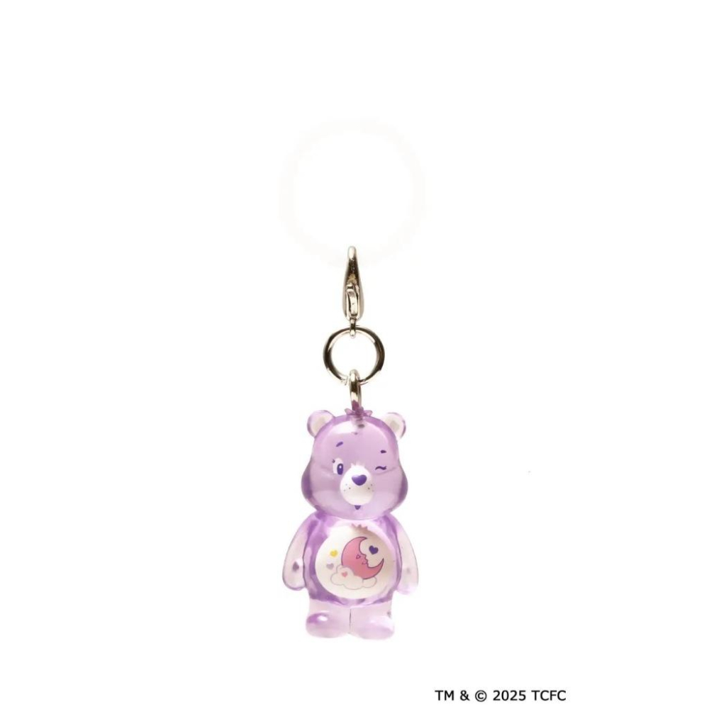 KOROKORO Care Bears透明公仔記號吊飾扭蛋-細節圖3