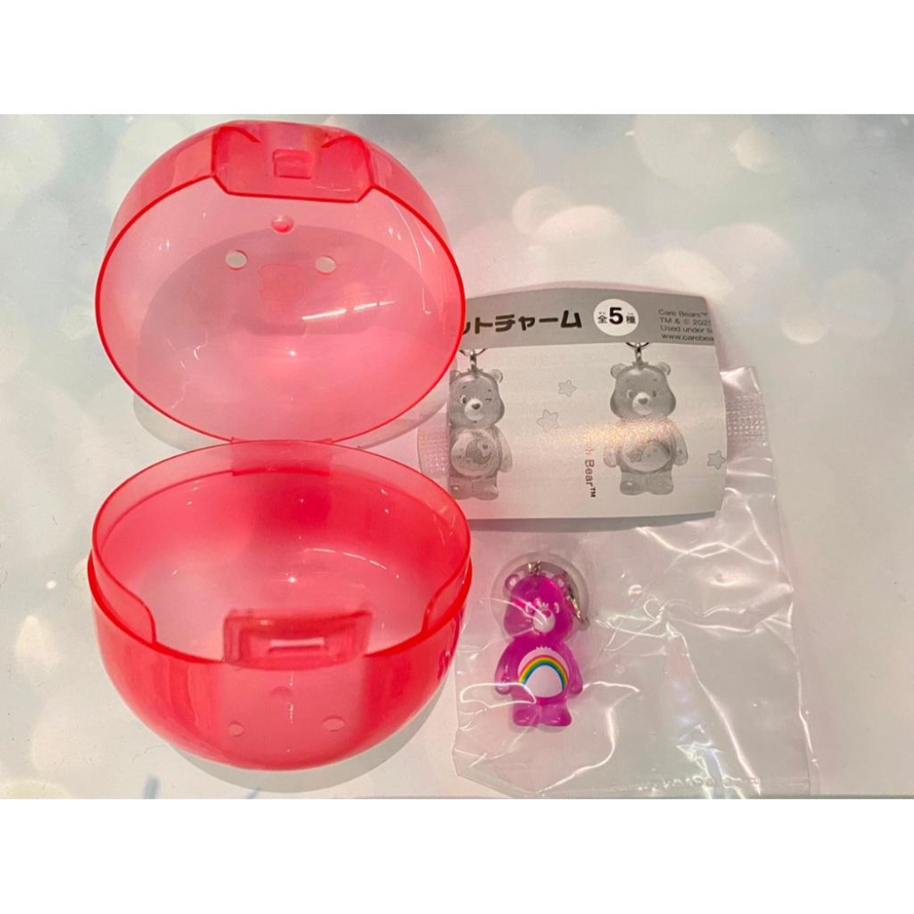 KOROKORO Care Bears透明公仔記號吊飾扭蛋-細節圖9