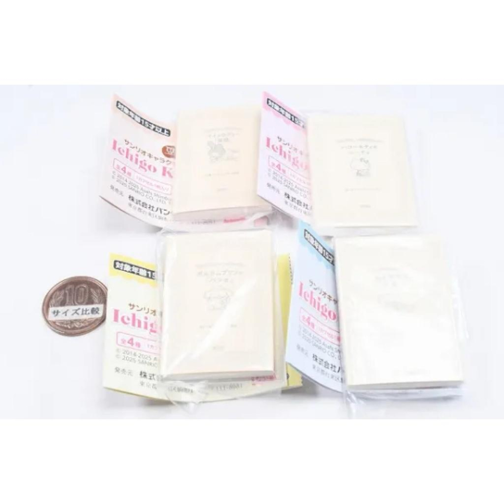 扭蛋豆本三麗鷗 ×朝日文庫 Ichigo Keywords 豆ガシャ本 サンリオキャラクターズ×朝日文庫-細節圖3