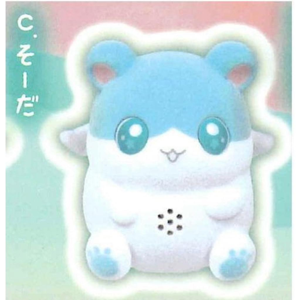 回聲天使倉鼠公仔 扭蛋 まねっこだいすき！ おしゃべりまねモマスコット 〜ハムちゃんエンジェル〜-細節圖3