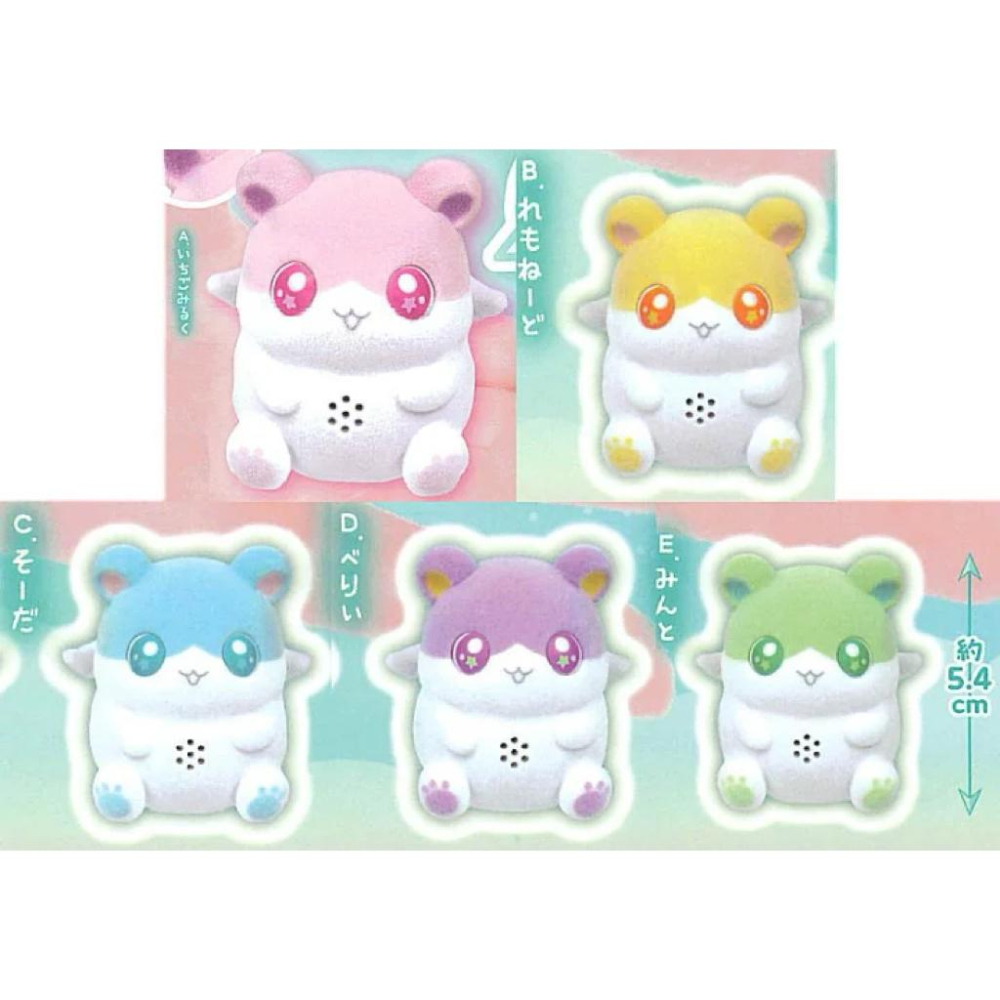 回聲天使倉鼠公仔 扭蛋 まねっこだいすき！ おしゃべりまねモマスコット 〜ハムちゃんエンジェル〜-細節圖7