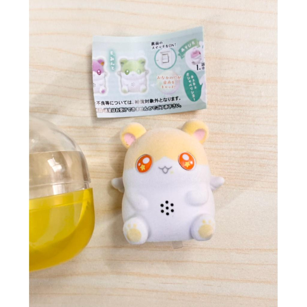 回聲天使倉鼠公仔 扭蛋 まねっこだいすき！ おしゃべりまねモマスコット 〜ハムちゃんエンジェル〜-細節圖9
