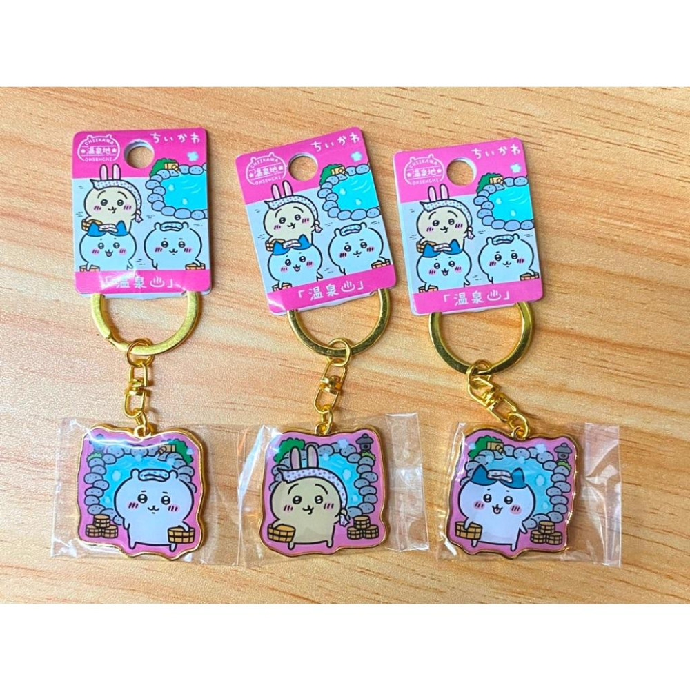 日本地區限定款金屬吊飾Ⅰ 群馬吉伊卡哇烤饅頭、溫泉地、達摩不倒翁、大阪章魚燒、冰淇淋、福岡草莓金屬吊飾 鑰匙圈-細節圖3