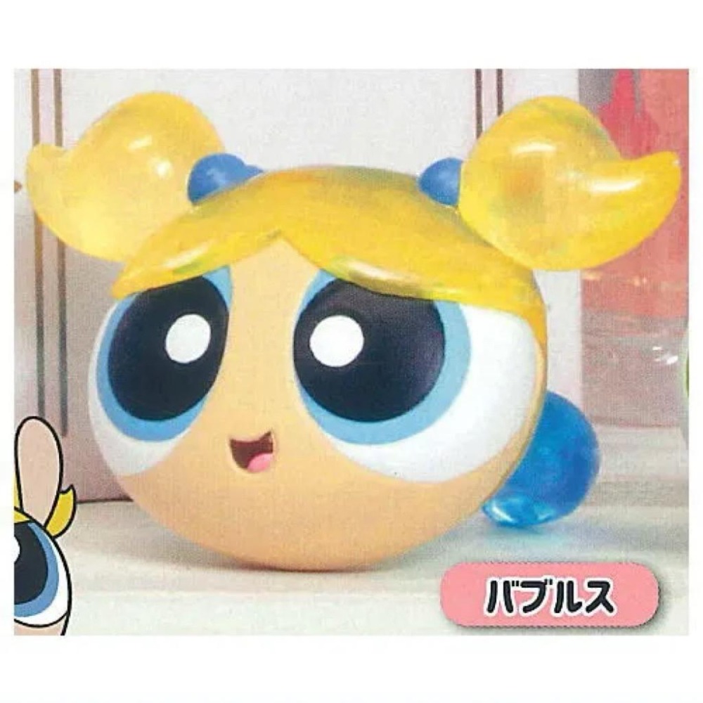 飛天小女警透色大頭戒指 扭蛋 パワーパフ ガールズ クリアキャラリング-細節圖4